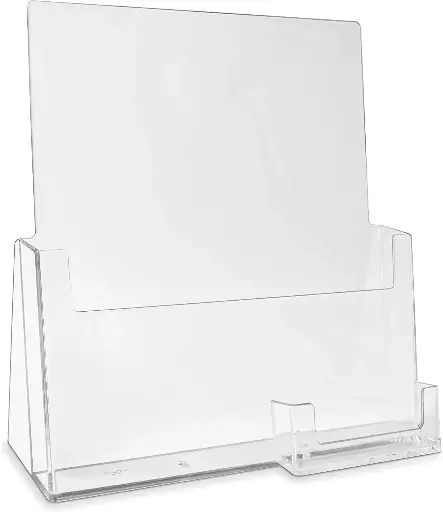 Présentoir A4 avec porte carte