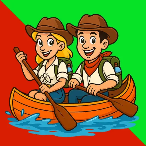 Canoë : 2 places - Parcours Intégral 15 Km