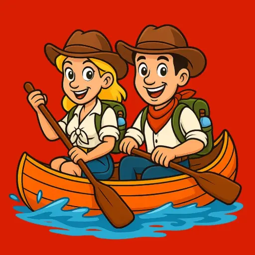 Canoë : 2 places - Parcours Sportif 7 Km
